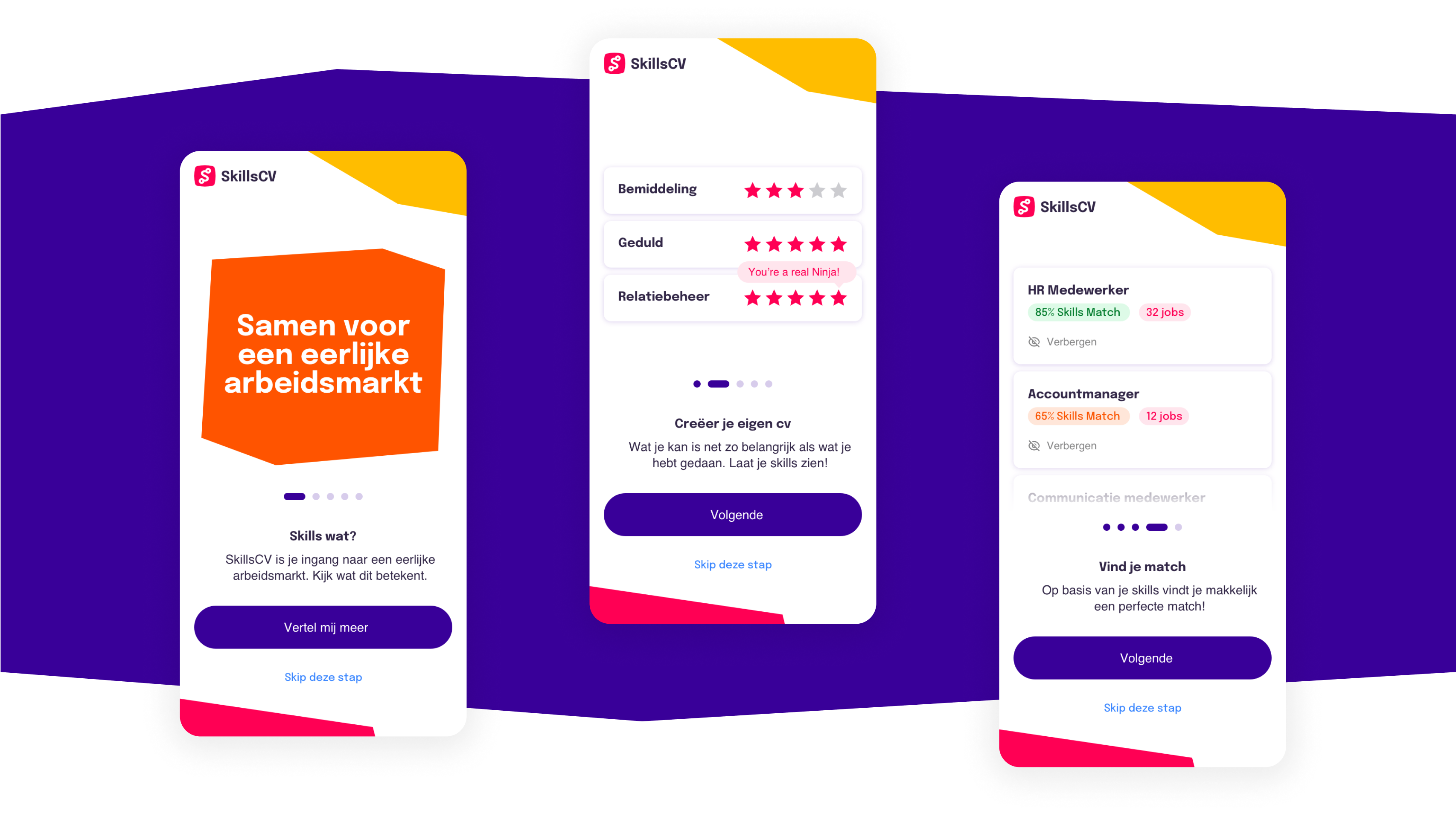 Mockup foto van SkillsCV