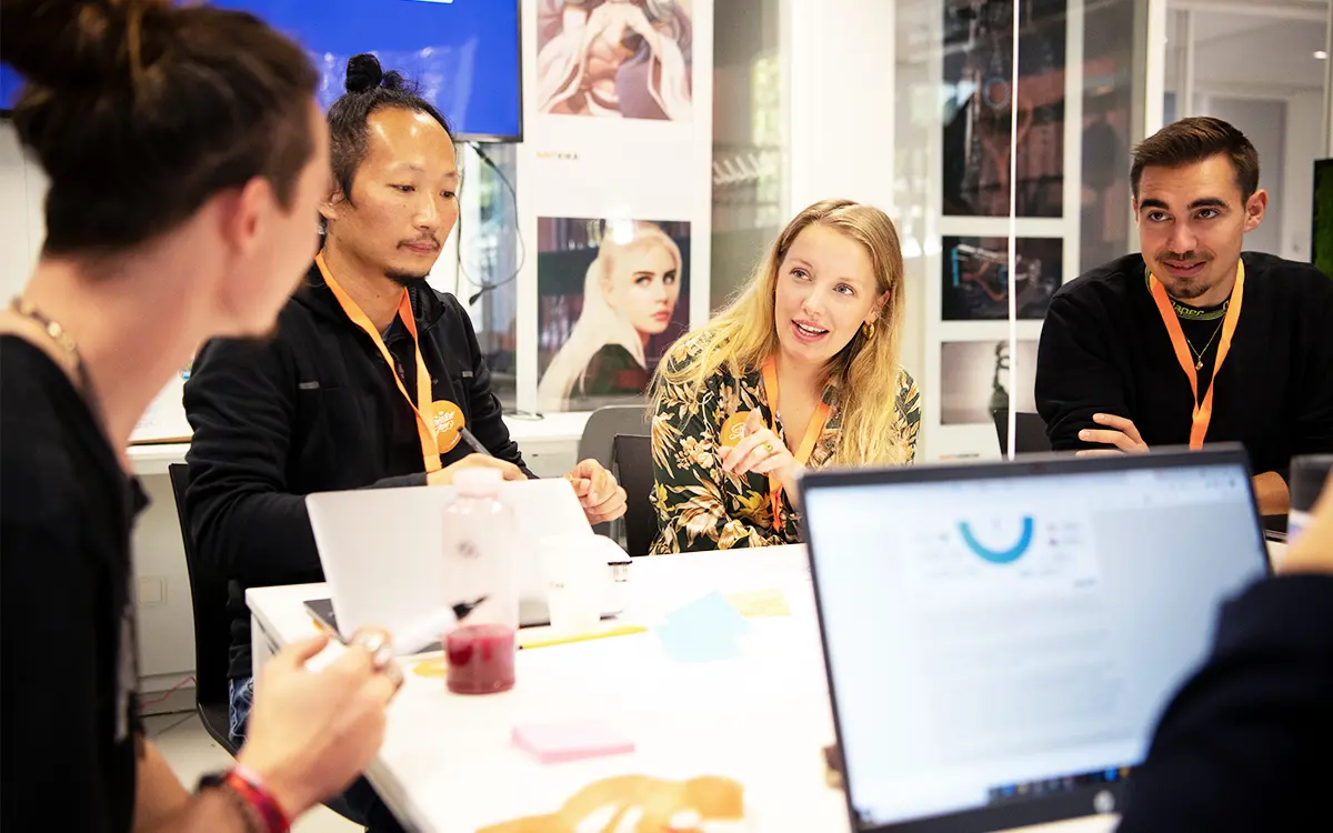 Foto van creatieve team van Bitfactory